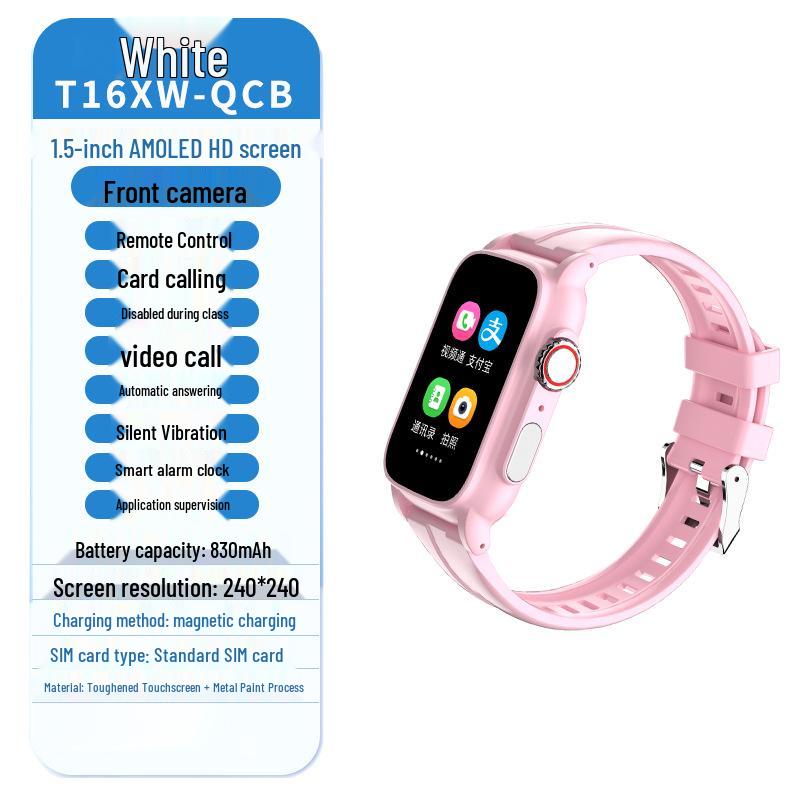 Middle School Student Smartwatch: Kids' Video, GPS, SIM Dual Call.