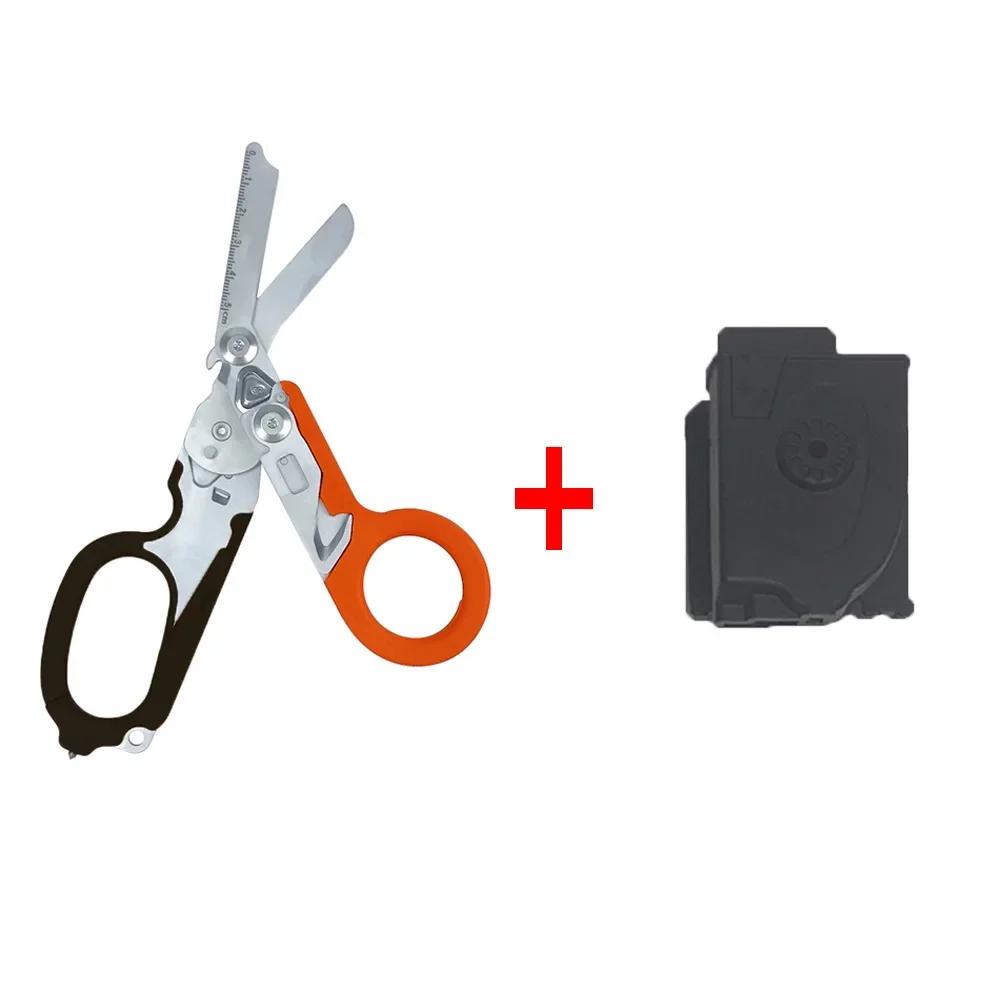 Professional Folding Rescue Scissors Multipurpose Tactical Tool for Survival Emergency