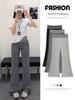 Women's American Polka Dot High-Waisted Micro Flare Yoga Pants - Slimming, Casual, Drapey, and Lazy Fit for Spring/Summer