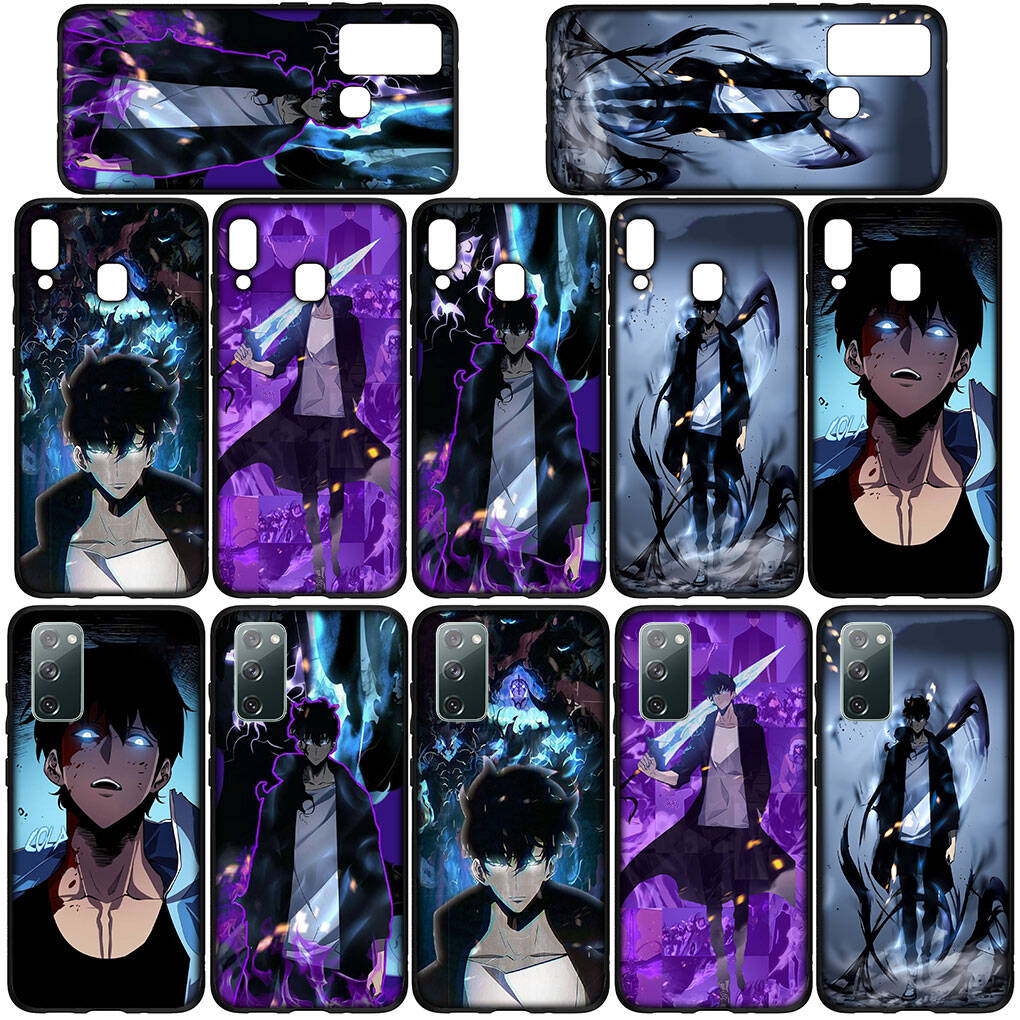 Phone Case for iPhone 17 16 15 Plus Huawei P30 P20 Lite Redmi Note 14 12 11 13 Pro Max OPPO A60 A80 A40 A18 A38 Sung Jinwoo Solo Leveling Arise Cover