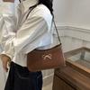 PU Leather Bowknot Underarm Bag Y2k Women Handbag Sweet Bow Shoulder Bag  Lady