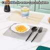 Silicone Pot Mat Square Thickened Heat Insulation High Quality Durable Design Safe for Children Mat Non Slip Corrugated Models Kitchen Table Mats