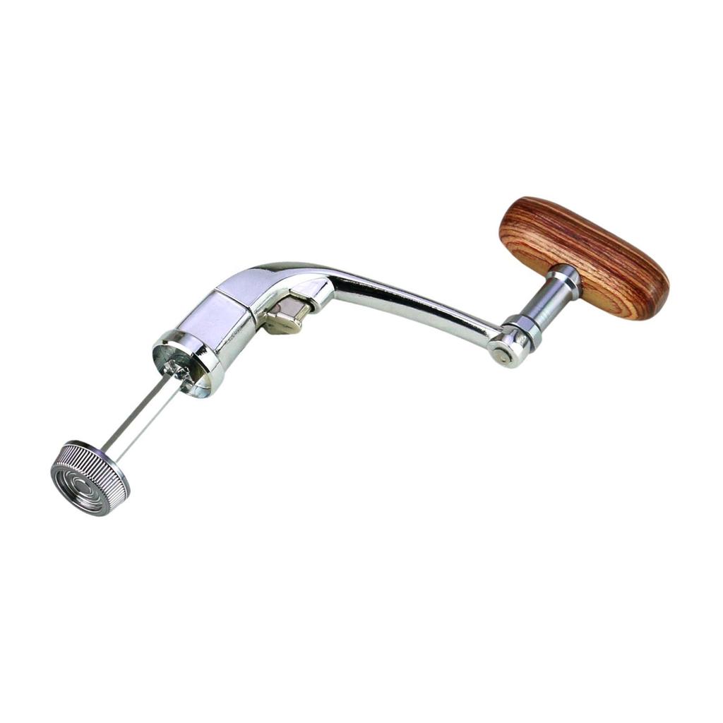 Fishing Reel Handle Single Metal Swing Arm Accessories Replacement Lightweight