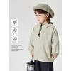 Right European Boys' Windproof Jacket 2026 Spring and Autumn New Casual Waterproof Hooded Clothing Children's Wear Baby Top