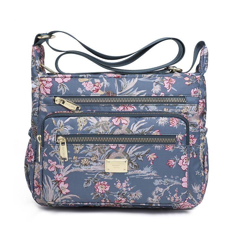 

Women s Nylon Printed Crossbody Bag - Fashionable, Large Capacity, Casual Shoulder Bag with Coin Purse