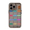 2026 White Character Calendar for iPhone17 Space Phone Case Apple 16promax Transparent 15/14 Fine Hole