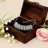 Trendy Rhinestone Exaggerated Fashion Bracelet for Women - Stage Accessories