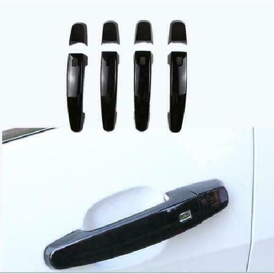 For Chevrolet Traverse 2018-2022 2023 Gloss Black Side Door Handle Cover Trim