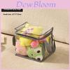 Modern Cubic Pvc Toy Storage Bag With Foldable Waterproof Design For Bedroom And Living Room Organization