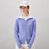 Comonboca Women's 100% Cashmere Zipper Cardigan
