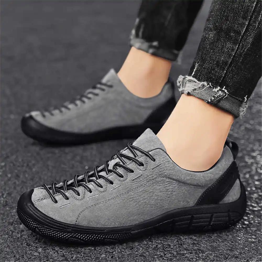 Breathable Non-slip Sports Femme Casual Size 45 Sneakers Men Dark Blue Shoes Industrial Sewing Fashion-man Boty Nice