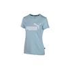 PUMA ESS T Shirts Women's Blue Crew Neck Moderate Other 682247-25