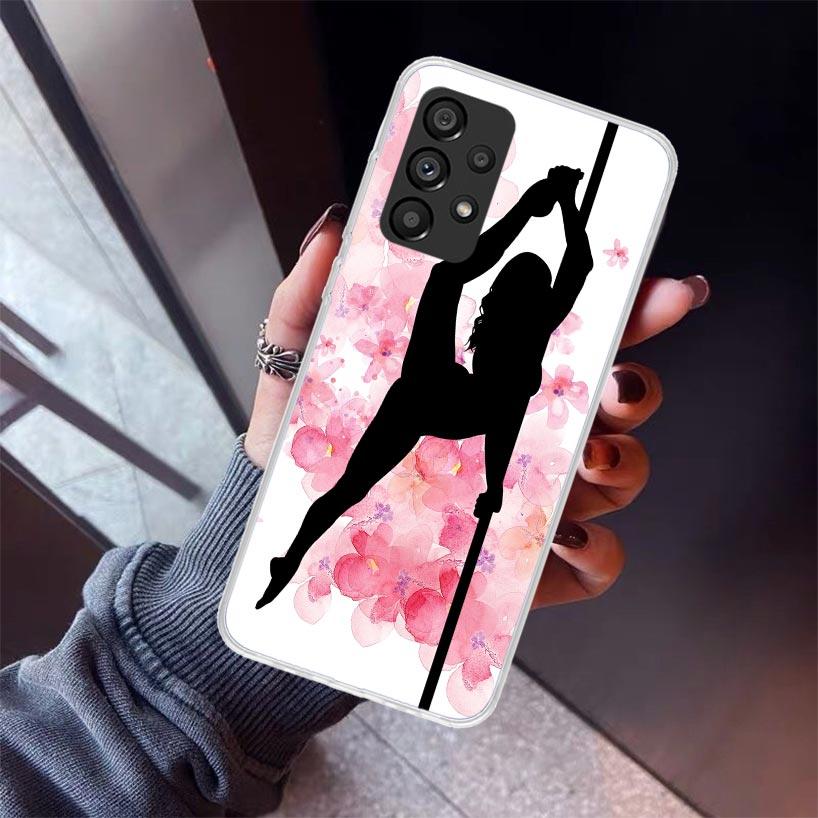 Pole Dancer Dancing Phone Case For Samsung Galaxy A17 A57 A37 A16 A26 A36 A56 A15 A25 A35 A55 A14 A13 A54 A53 A34 A24 A33 A23 Ga