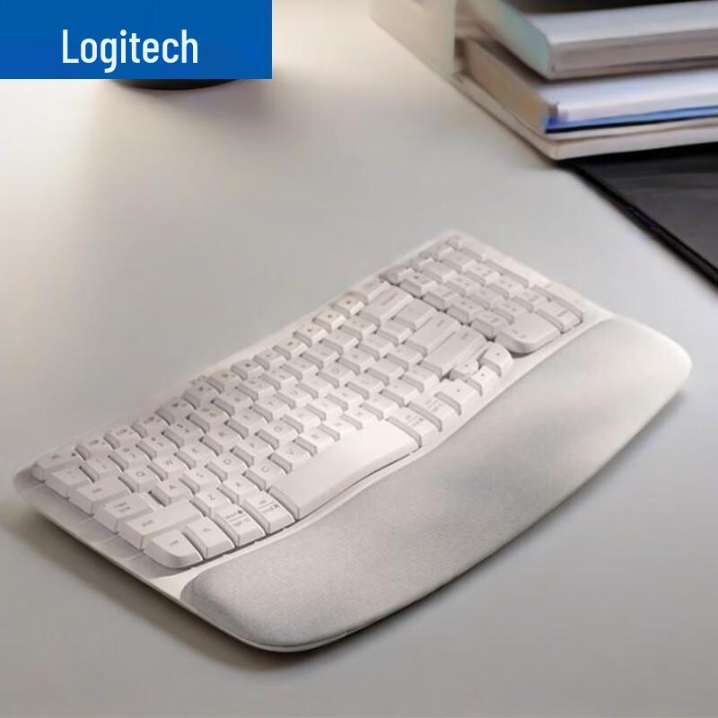 Logitech Wave Keys Wireless Ergonomic Keyboard
