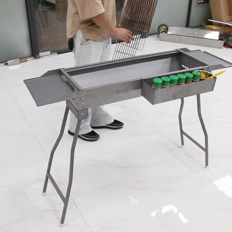 Zhi Shi Outdoor Folding BBQ Grill Set