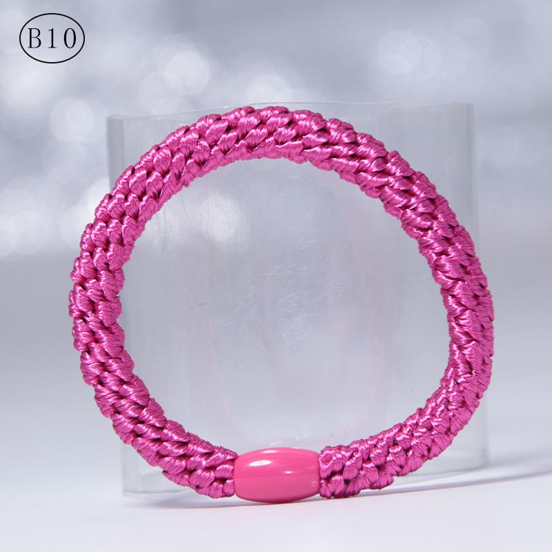 Hohe Elastizität Haargummis & Scrunchies - Keine Knicke, Elastische Bänder für Haaraccessoires