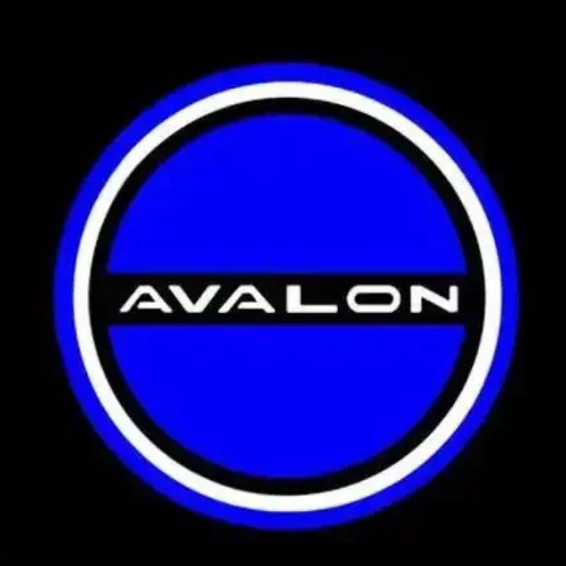 2Pcs LED Car Door Welcome Logo Light Styling for AVALON 2013-2019 Laser Courtesy Projector Ghost Shadow Lamp Decor Accessories
