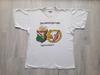 Vintage 90s Widzew Lodz Football T-Shirt ,Large ,Widzew Łódź Kibic 90s.Widzew koszulka 90s Tylko śmiertelni giną w ogniu, Bogowie są wieczni
