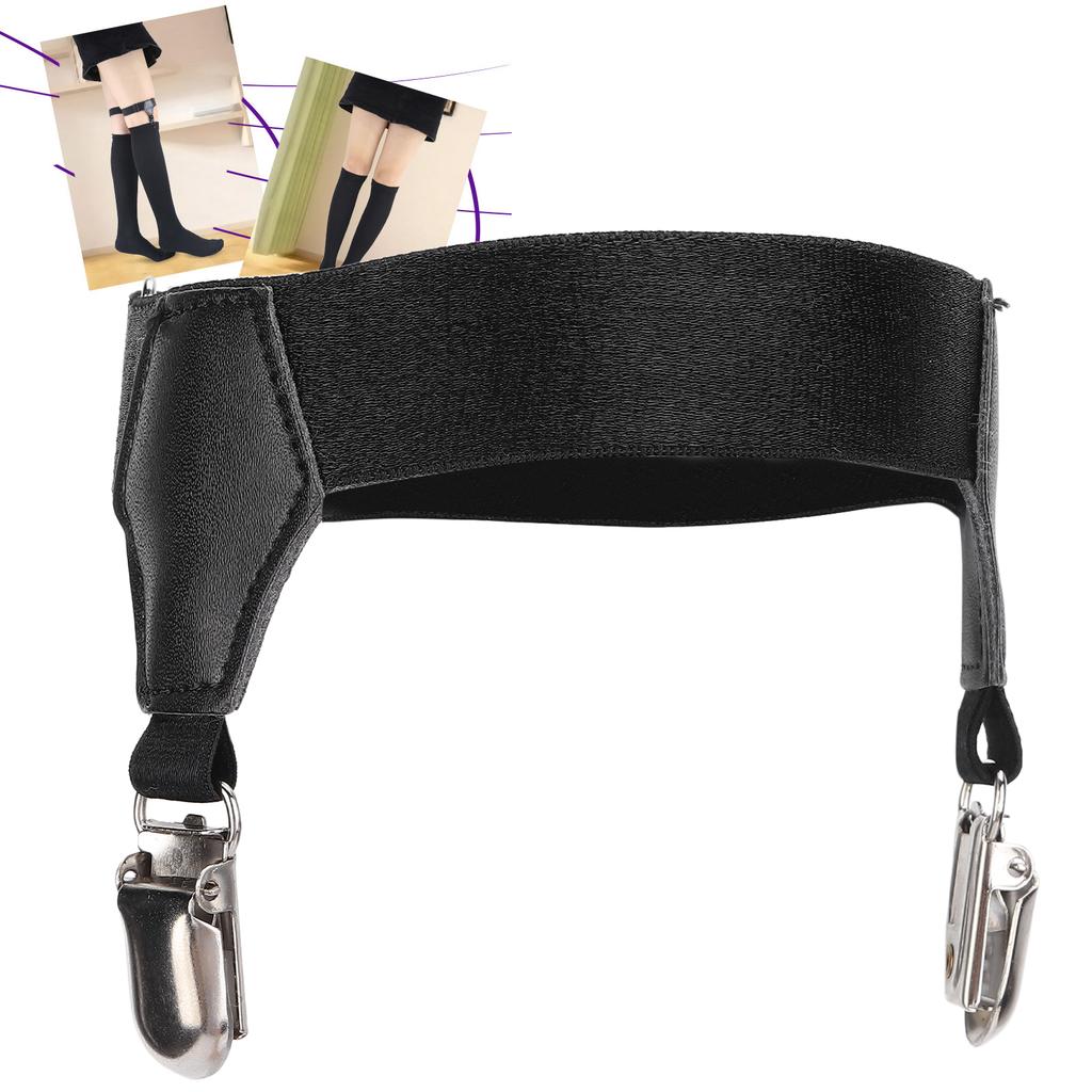 Sock Garters Metal Double Clips Sock Suspenders Holders NonSlip Clips for Women