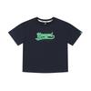 Kids Graphic Mesh Mix T shirT Navy Sb 0221