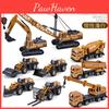 Kids Inertial Engineering Vehicle Excavator Bulldozer Alloy Simulation Model Boy Car Toy
