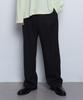 THE-ABON M56 Over Bon Setup Wide Slacks Black