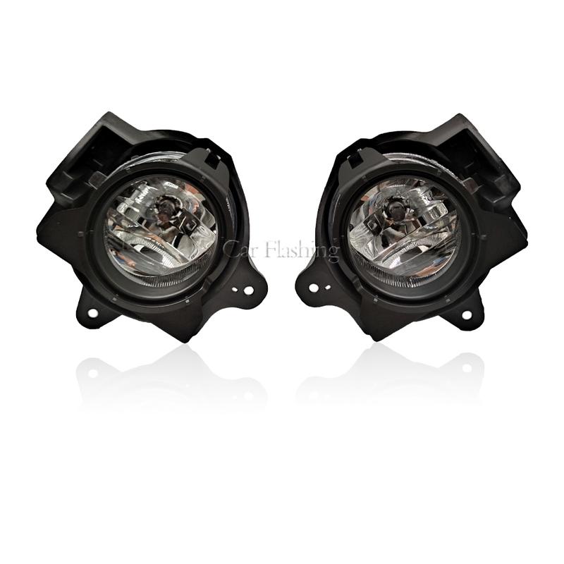 Car LED Front Bumper Fog Light For Toyota Hilux VIGO MK7 2012 2013 2014 2015 2016 with Wires Switch Harness Kit Fog Lamp Cover