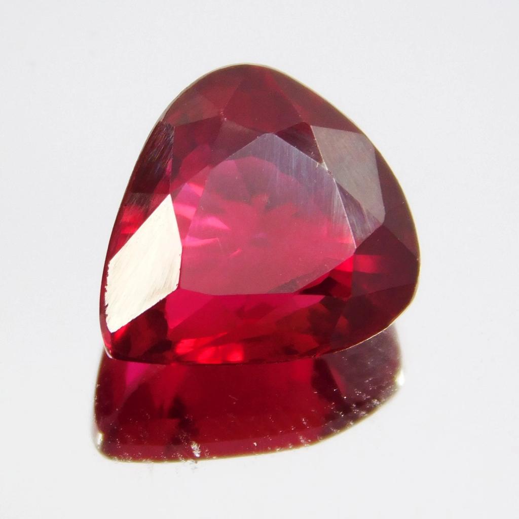 Natural 5.80 Ct Pigeon Blood Red Ruby Mozambique Loose Gemstone Certified