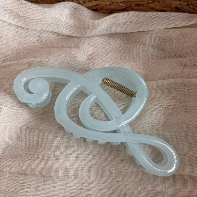 Creativity Musical Note Shape Hair Claw Clips Sweet Style Minimalist Shark Clip Headwear Hairpins Hair Accessories Gift