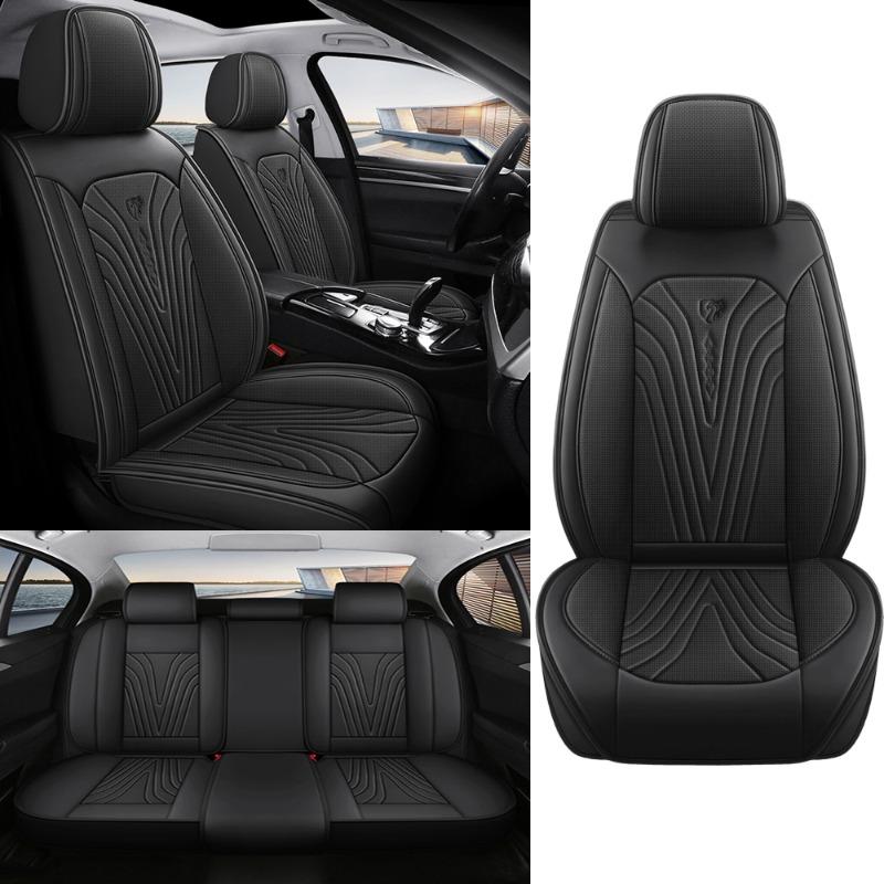 Universal Full Coverage Car Seat Covers for Dacia Duster Sandero Renault Clio Fiat Panda Lancia Seat Arona Cors Car Accessories