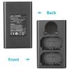 Neewer Dual USB Charger for Sony NP-FZ100 Battery For Sony ZV-E1, FX3, FX30, A1, A9 II, A7R V, A7S III, A7 IV, A6600, A7C Camera