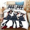 3D Print Babymetal Band Bedding Set Pillowcase Duvet Cover Double Twin Full Queen King Adult Kids Bedclothes Quilt Cover