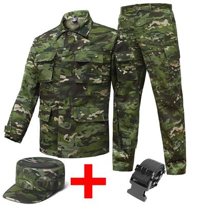 Li Shen Green Camouflage Uniform Set