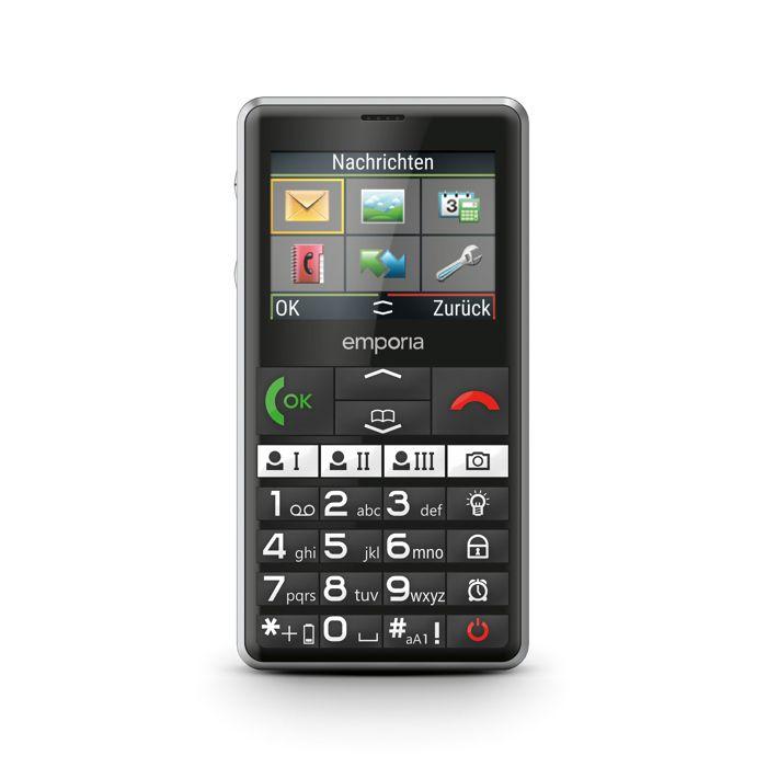 Téléphone portable - emporia - v76-lte_001 - 4g - bouton d'appel d'urgence - caméra 2 mp