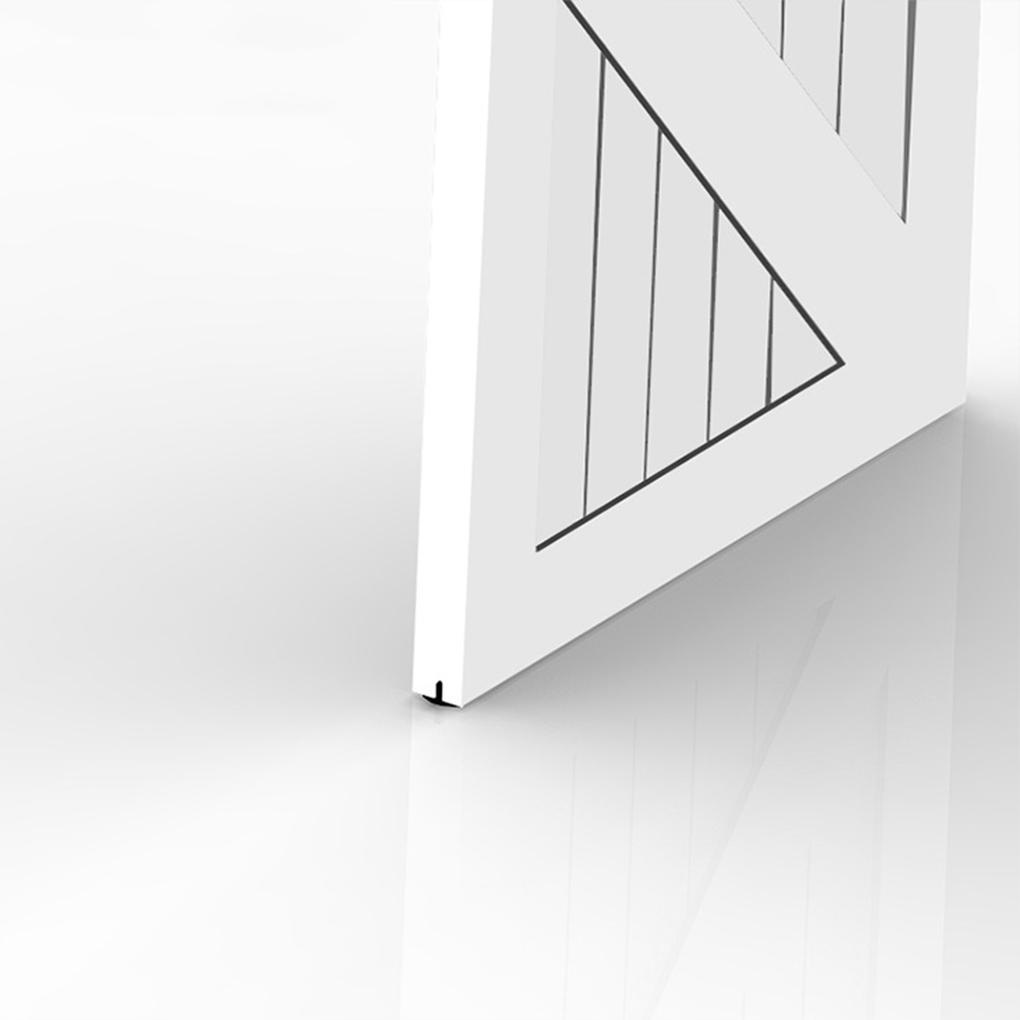 Ghid de podea pentru ușă de hambar ABS, înlocuire, anti-rugină, detașabil, acoperit, ghiduri de fermă pentru fermă, accesorii hardware