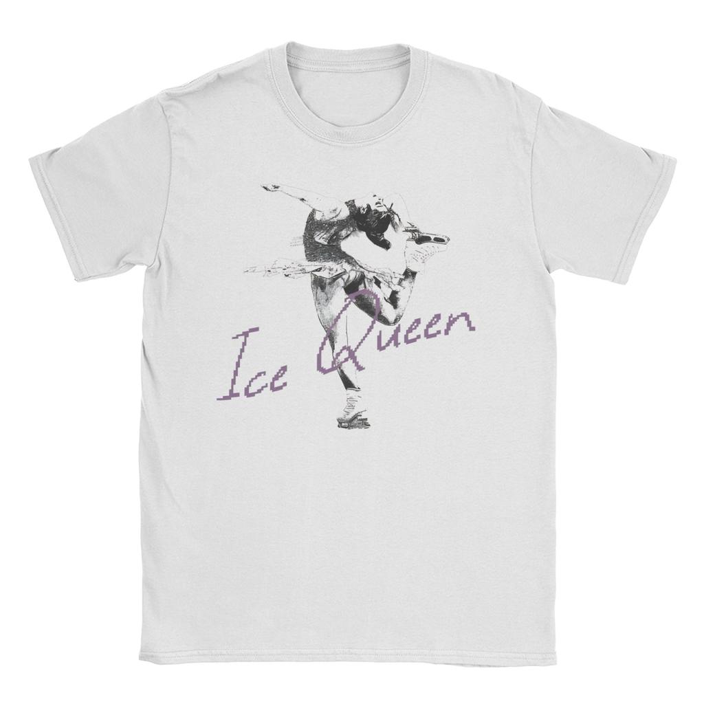 Unisex Women's T-Shirts Figure Skating Princess Alysa Liu Cotton Tee Shirt Short Sleeve T Shirts Crew Neck Clothing Gift Idea