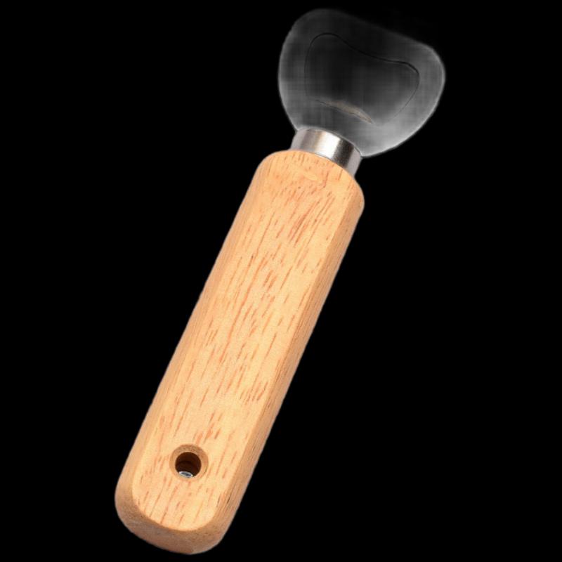 Di Ruien Öppnare för ölflaskor med trähandtag - Set om 4