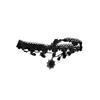 Dark Halloween necklace princess lace tassel black pendant neck chain choker collarbone chain tide