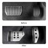 Car Foot Rest Accelerator Footboard Throttle Brake Treadle Pedals for Manual/Automatic Transmission, Easy Installation