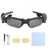 Intelligent 5.0 Wireless Bluetooth Sunglasses Sports Driving Glasses with Stereo Earphones(BlackYellowGlasses