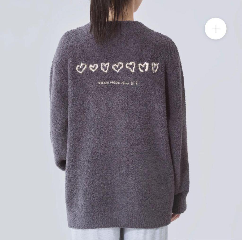 [USED] GELATO PIQUE BTS Gelato Pique Cardigan Gray M-L