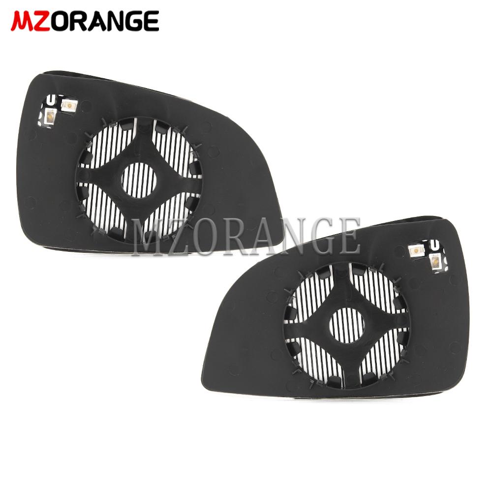 Heated Car Rearview Mirror Glass for Opel Astra H 2009 2010 2011 Heating Side Door Wing Mirror Glass Lens Car