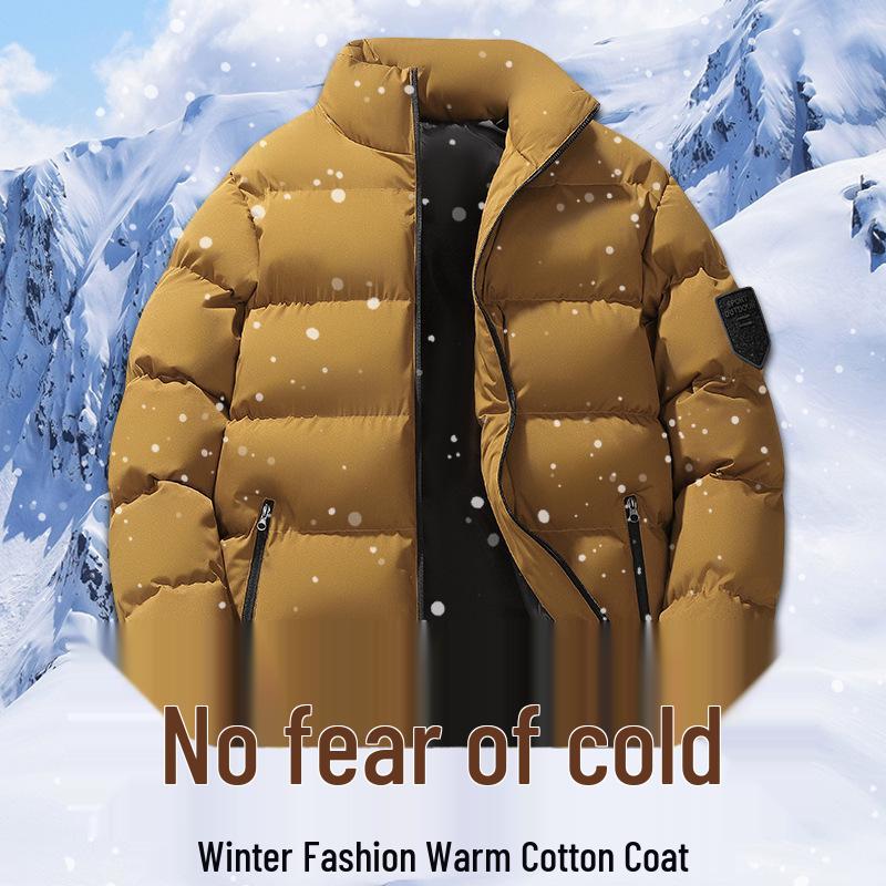 Unisex Thickened Warm Cotton-Padded Winter Jacket | Versatile Casual Outerwear Coat