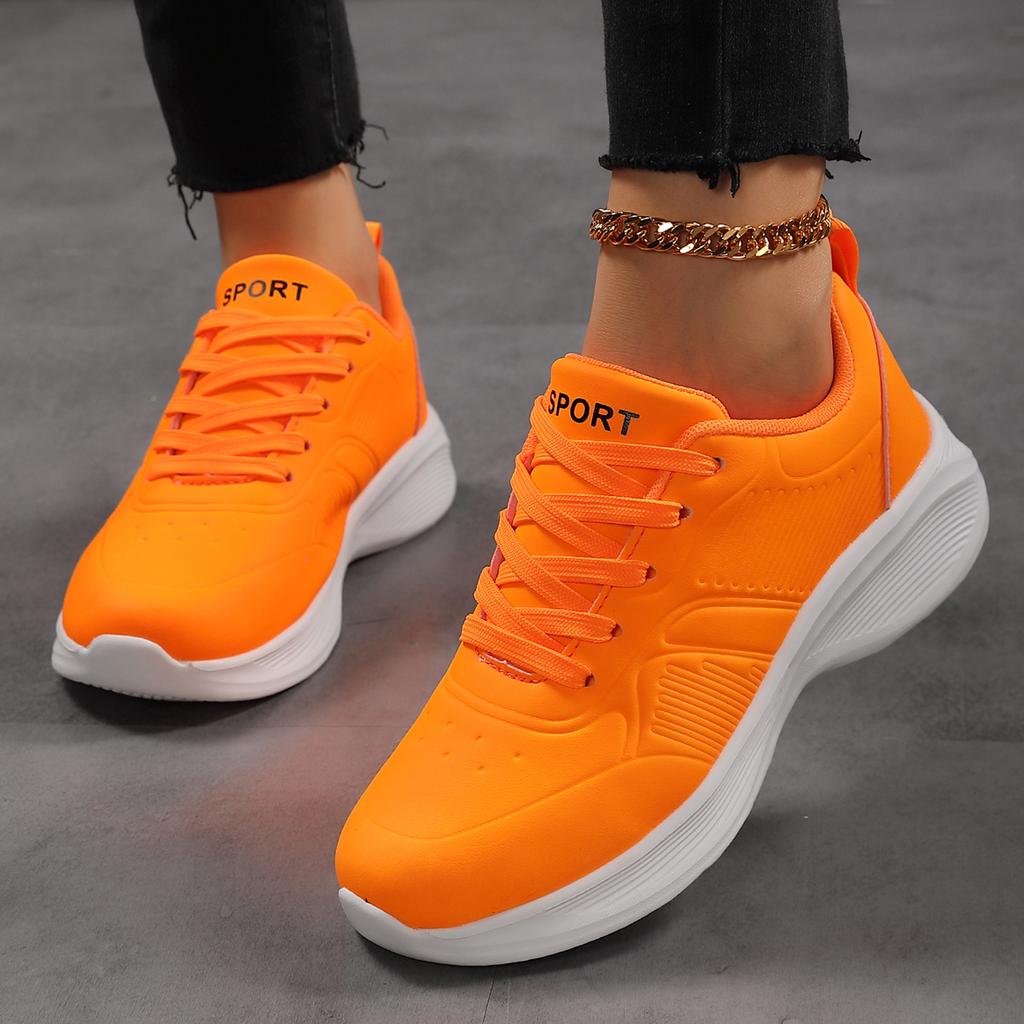 All-black Sneakers Women's Autumn Leather Surface Waterproof Soft Sole Lightweight Pure Black Long Standing Without Tiring Feet Work Shoes Large Size