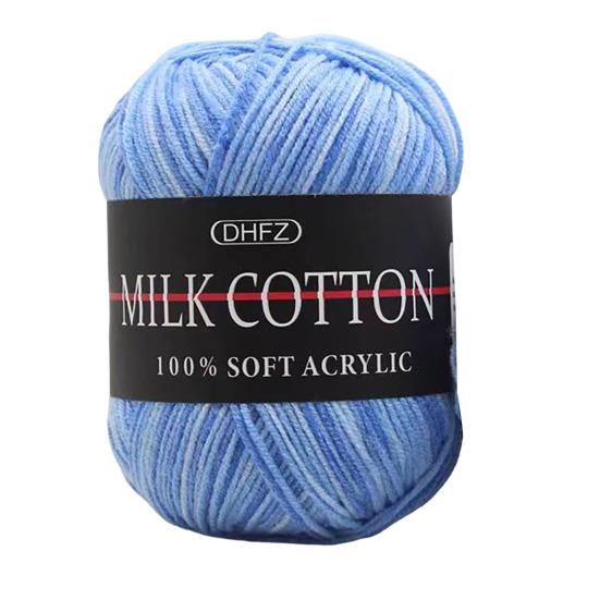 Gomitolo di Filato Multicolor 7,7 Iarde Filato in Fibra Acrilica Filato Colorato per Uso Artigianale per Lavorare a Maglia Uncinetto Maglioni Sciarpe Cappelli Bambole Artigianato Fai da Te