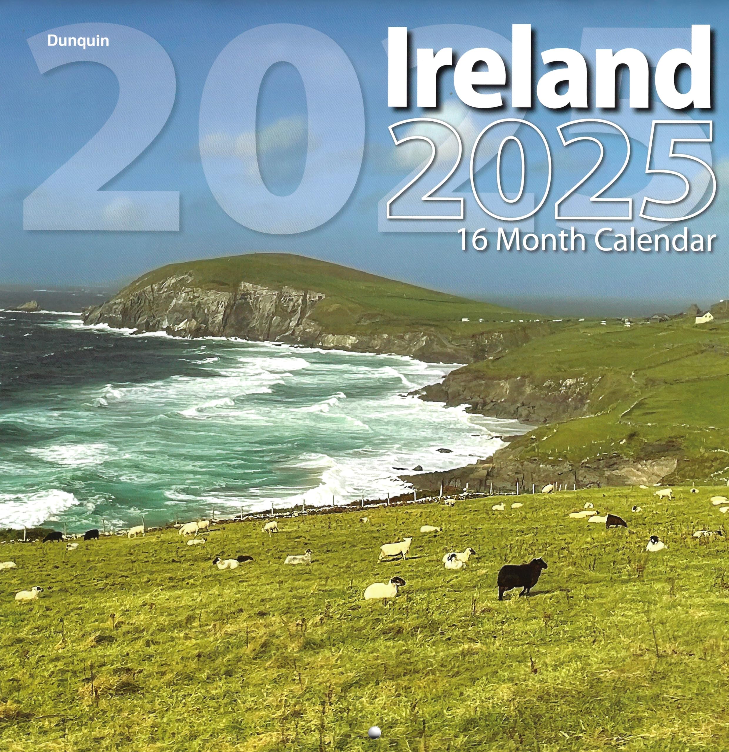

Bachmann Press 2025 Ireland Full-Size Wall Calendar for Planning, Scheduling, and Organizing