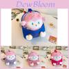 Adorable Plush Teddy Bear Kids Backpack Nylon Preschool Bag For Boys And Girls