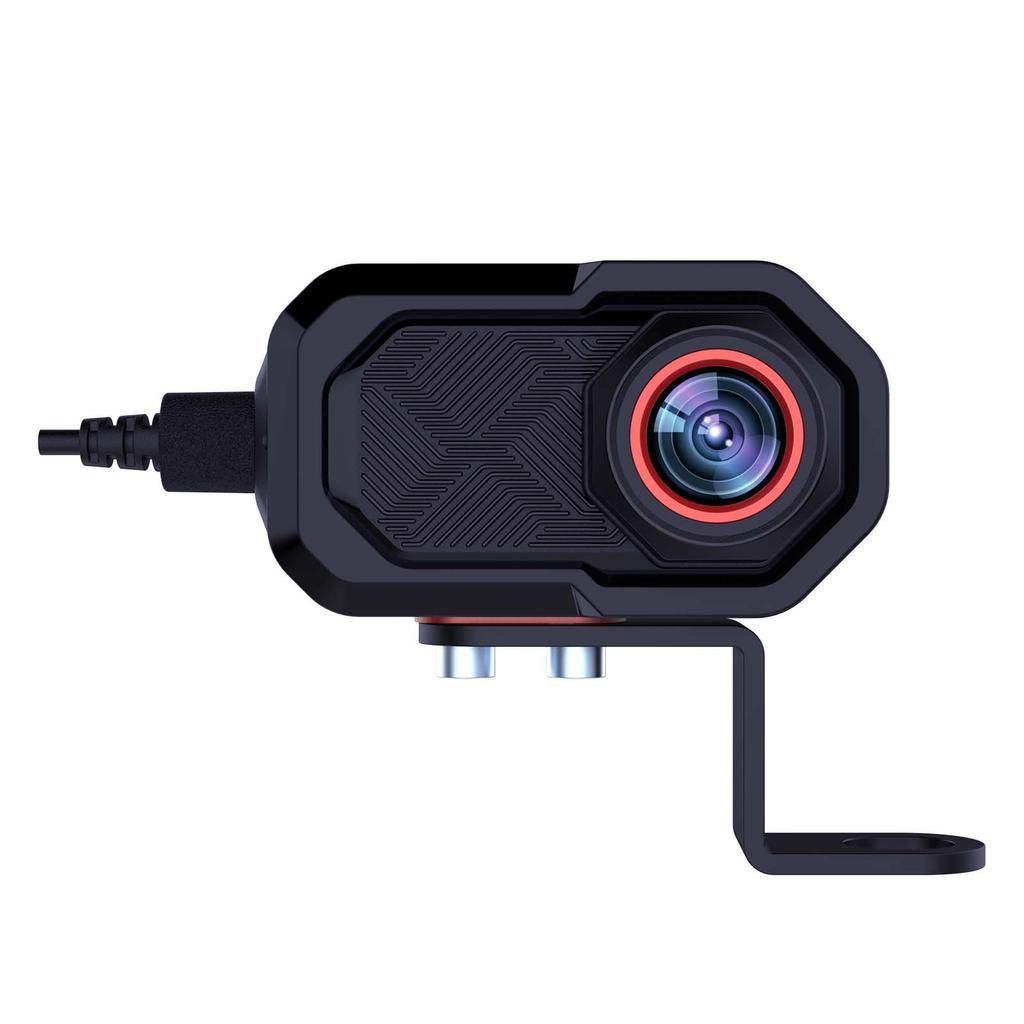 1080P Motorcycle Action Camera, Motorcycle Sports Camera with Loop Recording, App Control for Motorbike E Bike Tricycle