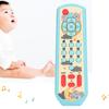 TV Remote Control Toy Baby Simulated Remote Control Toy with Sound and Light for Early Education Learning