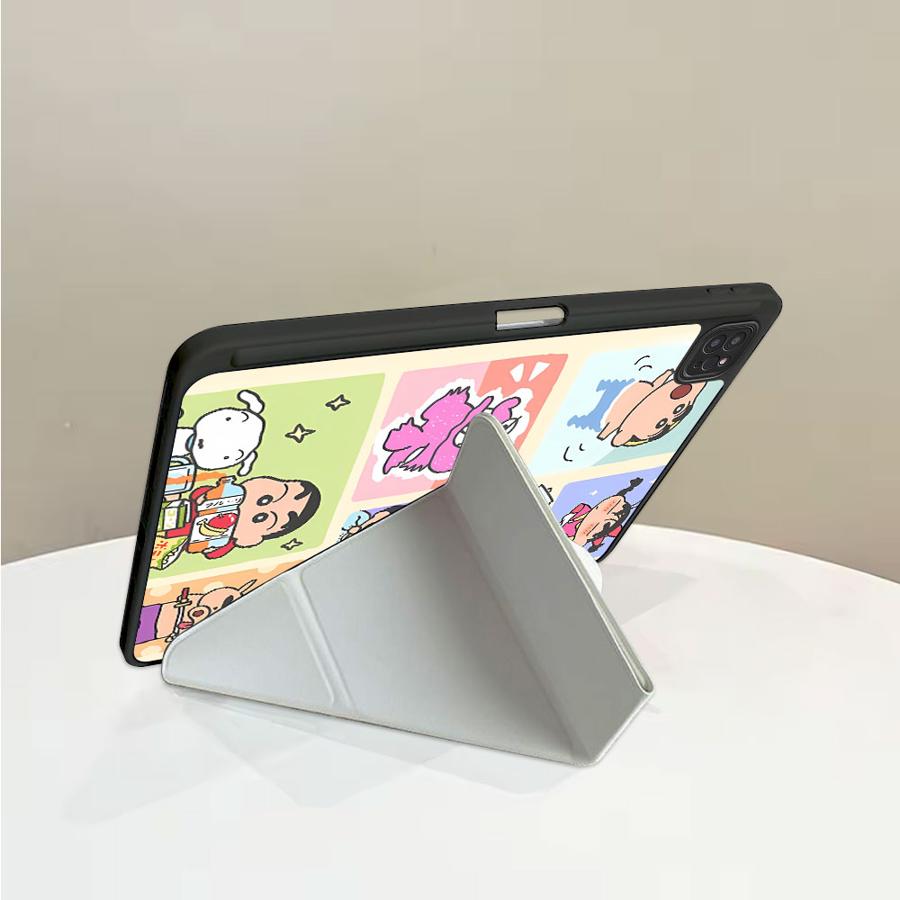Cra-yons Shin-chans Tablet Case For iPad Pro 2025 Pro 11th 10th 9th 8th 7th 12.9inch Air 4 5 M3 M2 1 2 M4 11inch Mini 6 7 Holder